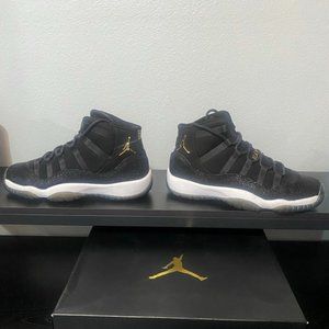 Air Jordan 11 Retro Prem HC Heiress Black Stingray. Size 6Y (Womens Size 8).